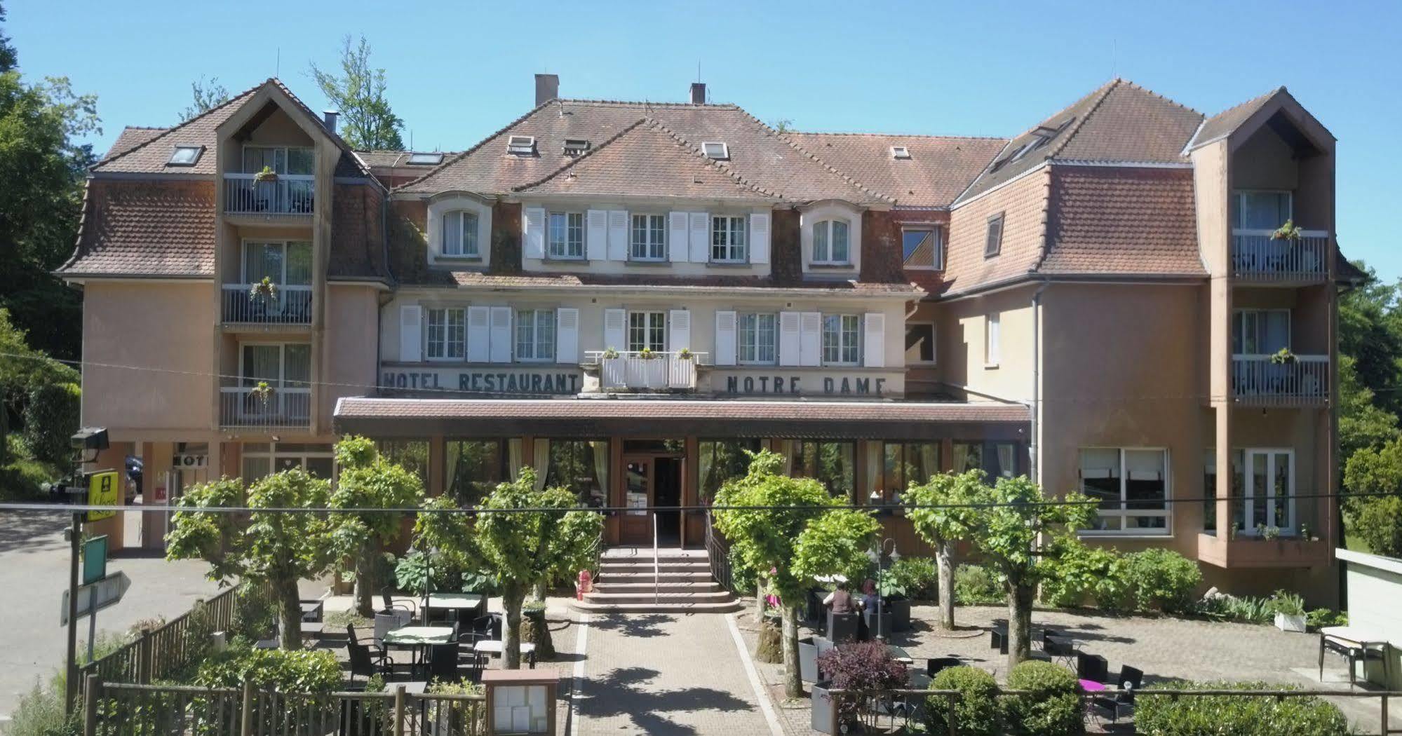 Logis Hotel Notre-Dame De Bonne Fontaine Danne-et-Quatre-Vents Eksteriør billede